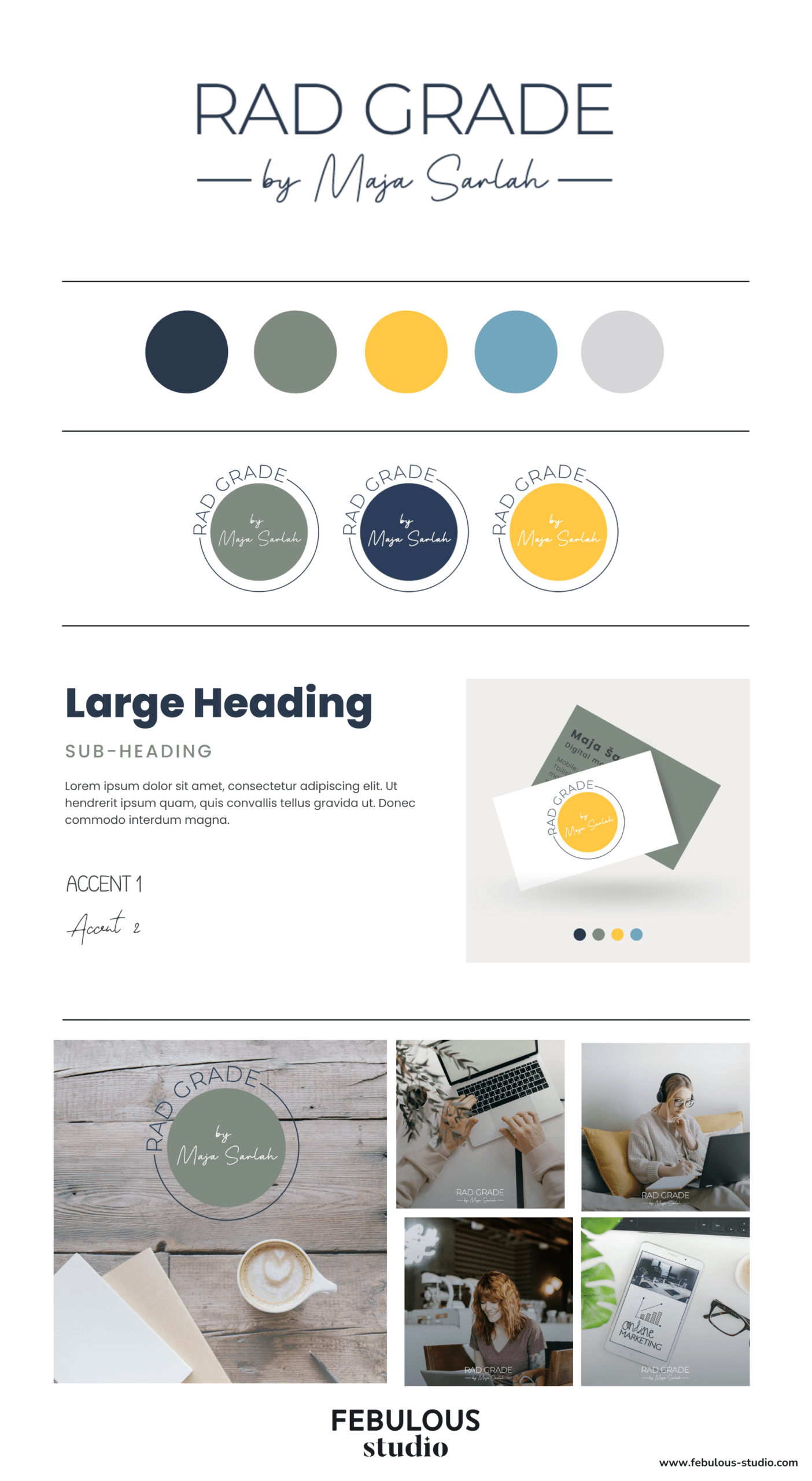 Rad Grade - Branding - Febulous Studio