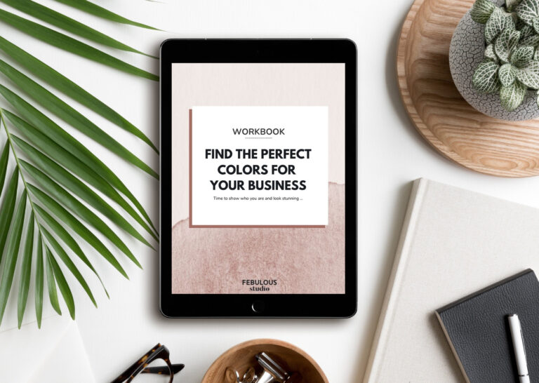 Brand color workbook
