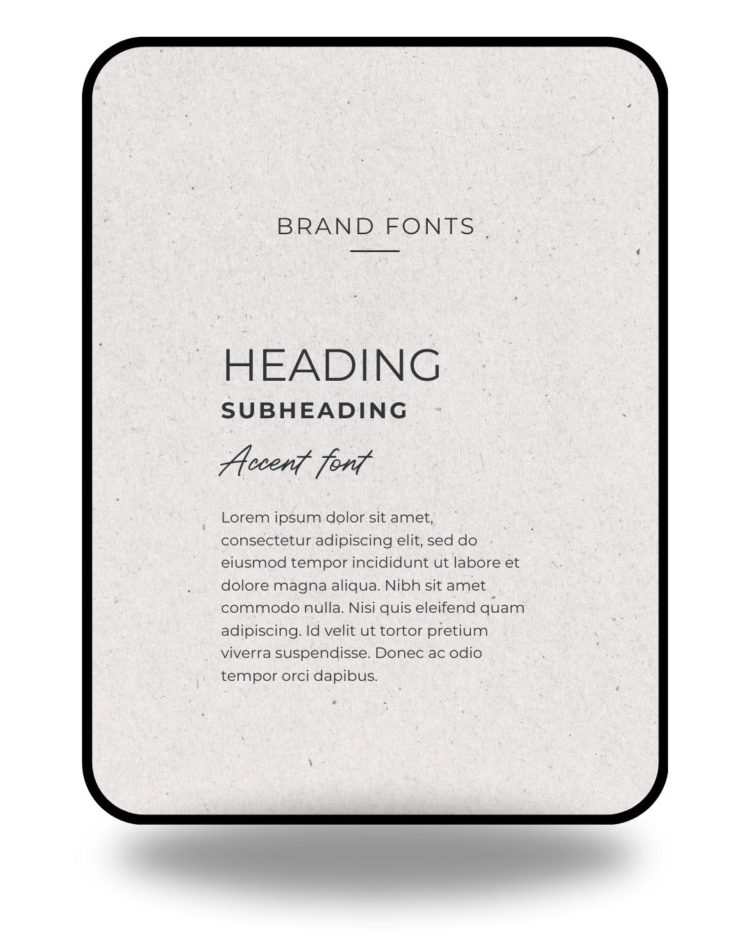 Laura Monroe - Brand kit - Included (5)
