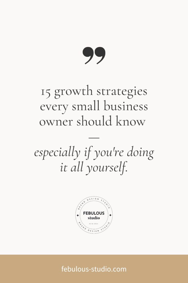 15 Aligned Growth Strategies for Small Business Owners