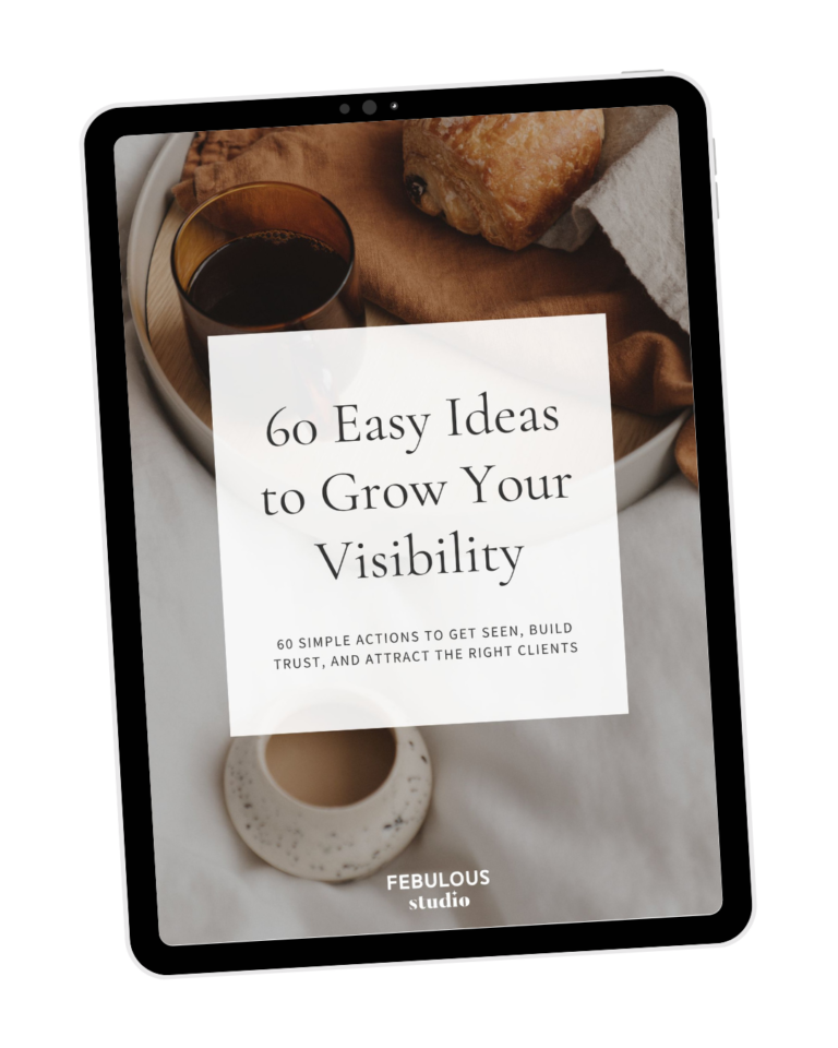 60 Easy Ideas to Grow Your Visibility​