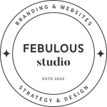 Febulous Studio - Circle Logo - Black@3x